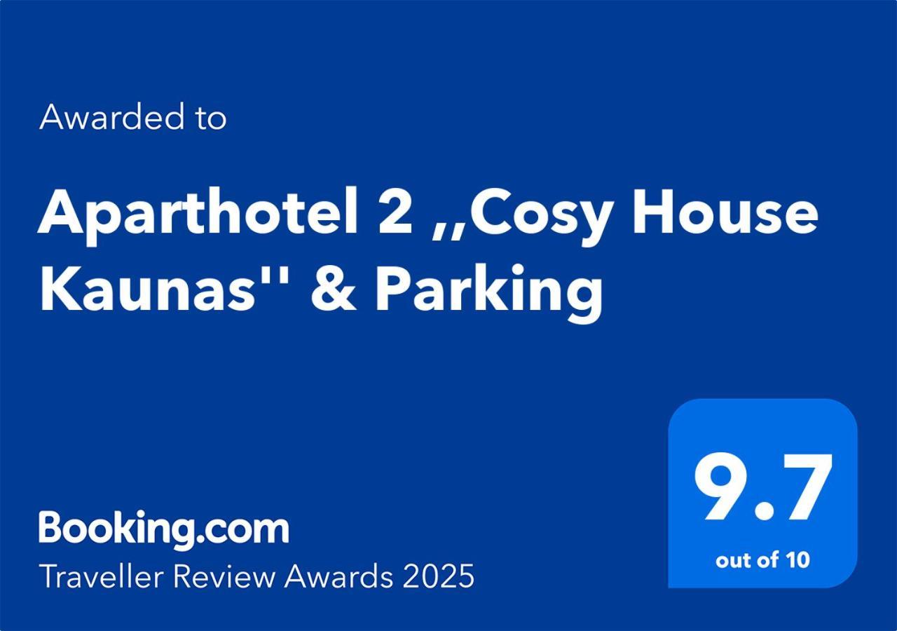 Aparthotel Savas 2 ,,Cosy House Kaunas" & Parking Каунас Экстерьер фото